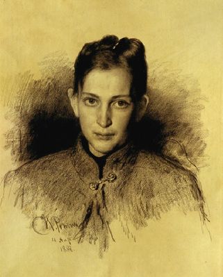 Портрет О.А. Макаровой. 1888