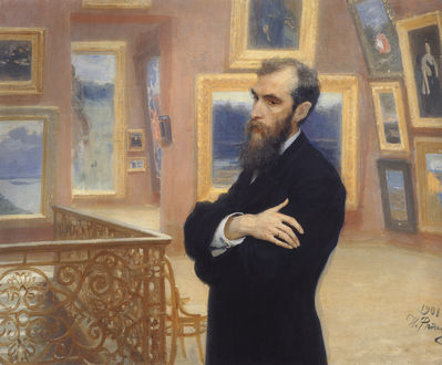 Портрет П.М. Третьякова. 1901