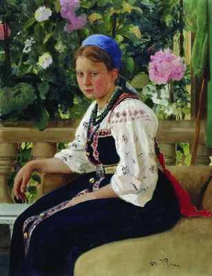 Портрет С.Ф. Мамонтовой. 1879