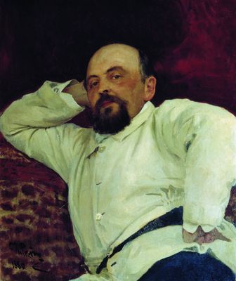 Портрет С.и. Мамонтова. 1880