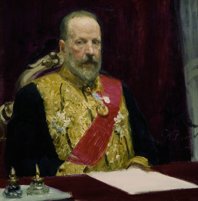 Портрет С.Ю. Витте, министра финансов. 1903