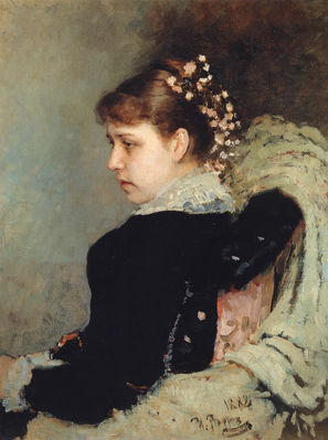 Портрет Т.А. Мамонтовой (Рачинской). 1882