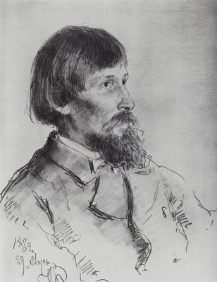 Портрет В.М. Васнецова. 1882
