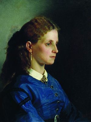 Портрет Яницкой. 1865