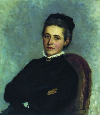 Портрет Ю.Б. Репман. 1881