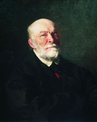 Портрет хирурга Н.И. Пирогова. 1881