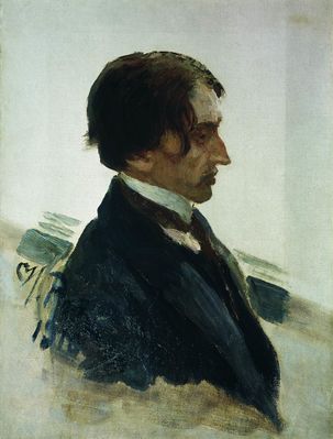 Портрет художника и.и. Бродского. 1910