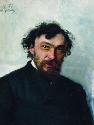 Портрет художника И.П. Похитонова. 1882
