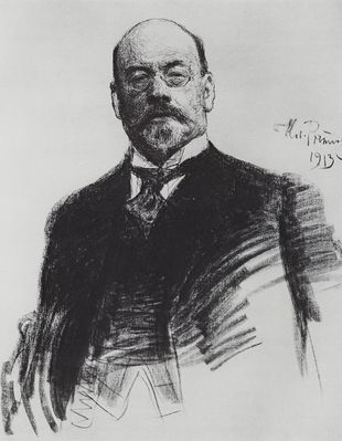 Портрет художника и.С. Остроухова. 1913