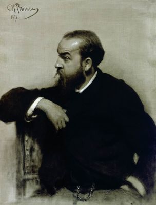 Портрет художника Р.С. Левицкого. 1878