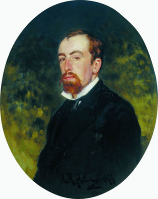 Портрет художника В.Д. Поленова. 1877
