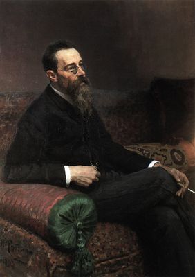 Портрет композитора Н.А. Римского-Корсакова. 1893