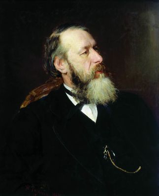 Портрет критика В.В. Стасова. 1873