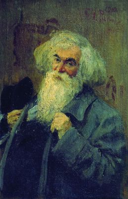 Портрет писателя и.и. Ясинского. 1910