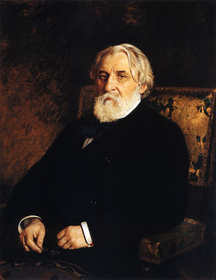 Портрет писателя и.С. Тургенева. 1874