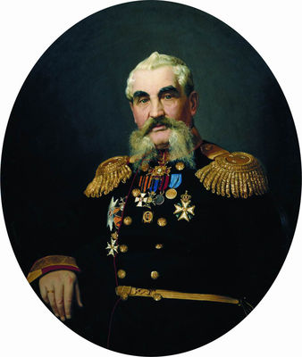 Портрет военного. 1866