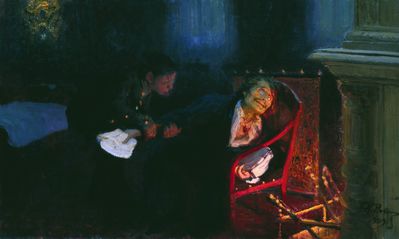 Самосожжение Гоголя. 1909