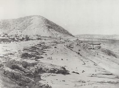 Ширяев буерак на Волге. 1870