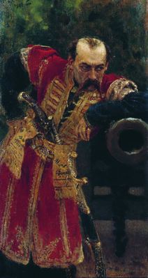 Запорожский полковник. 1880