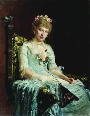 Женский портрет (Е.Д. Боткина?). 1881