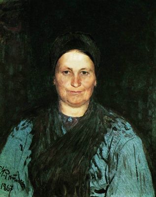 "Портрет Т. С. Репиной", 1867