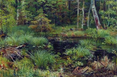 «Родник в лесу», 1892