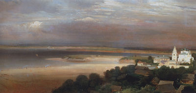 "Печерский монастырь под Нижним Новгородом", 1871