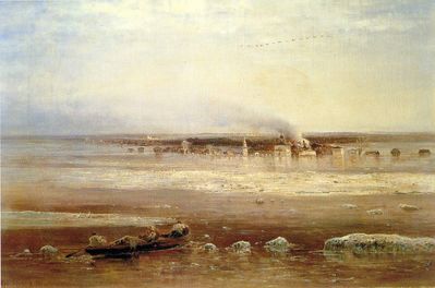 "Разлив Волги под Ярославлем", 1871