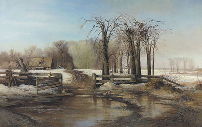 "Весенний день", 1873