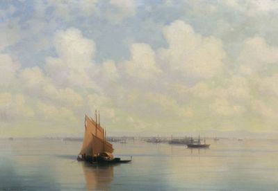 «Морской пейзаж», 1871