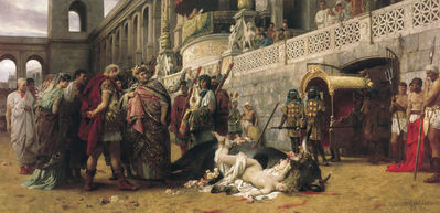 Христианская Дирцея в цирке Нерона. 1898