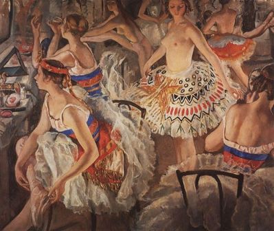 "Большие балерины", 1922