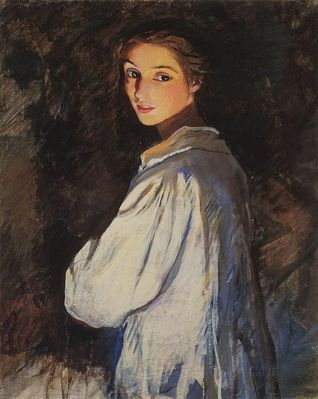 "Девушка со свечей", 1911