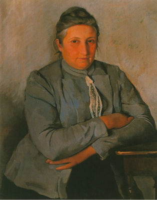 "Портрет Е. Н. Лансере, матери художницы", 1912