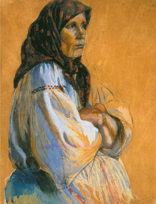 "Портрет няни", 1923