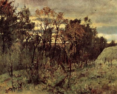 Осенний вечер. Домотканово. 1886