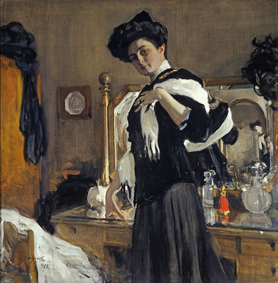 Портрет Г.Л.Гиршман. 1907