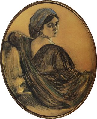 Портрет Г.Л.Гиршман. 1911