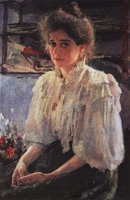 Портрет М.Я. Львовой. 1895