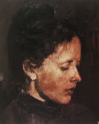Портрет О.Ф. Серовой. 1889-1890