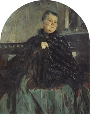 Портрет артистки Г.Н.Федотовой. 1905