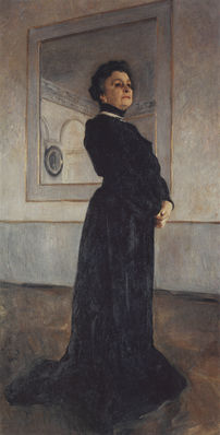 Портрет артистки М.Н.Ермоловой. 1905