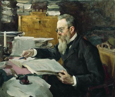 Портрет композитора Н.А. Римского-Корсакова. 1898