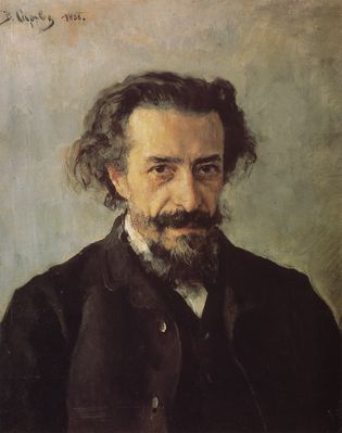 Портрет композитора П.и. Бларамберга. 1888