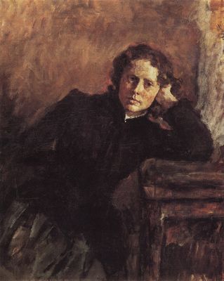 У окна. Портрет О.Ф. Трубниковой. 1885