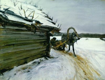 Зимой. 1898