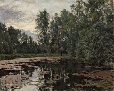«Заросший пруд», 1888