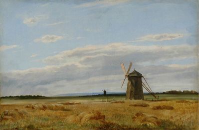 «Мельница в поле», 1861
