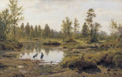 Болото. Полесье. 1890