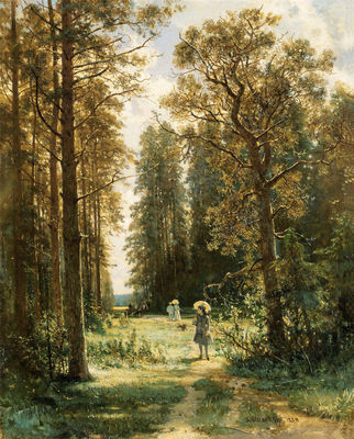 «Дорожка в лесу», 1880